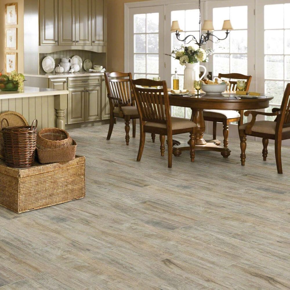 Shaw Olympia Plank Sand 8" x 36" Ceramic Tile, , large