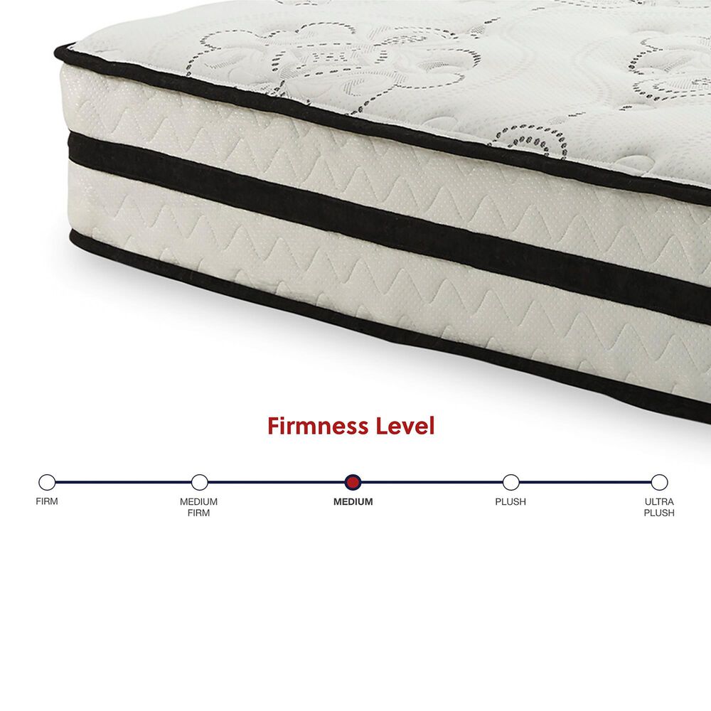 Ashley Chime 10" Hybrid Medium Tight Top Twin Mattress, , large