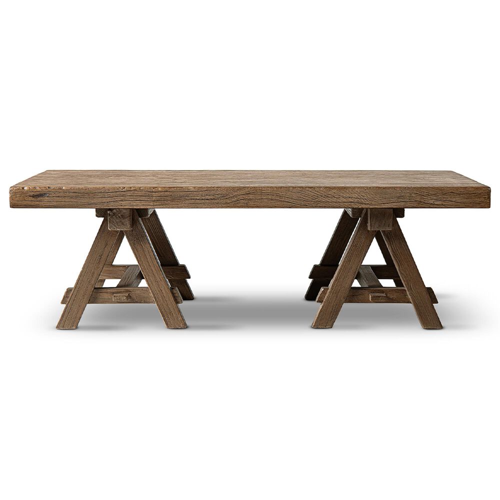 Jennifer Taylor Home Hawthorne 48" Coffee Table in Heritage Medium Dark Brown, , large