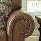 Ashley Carianna Stationary Loveseat in Caramel, , large