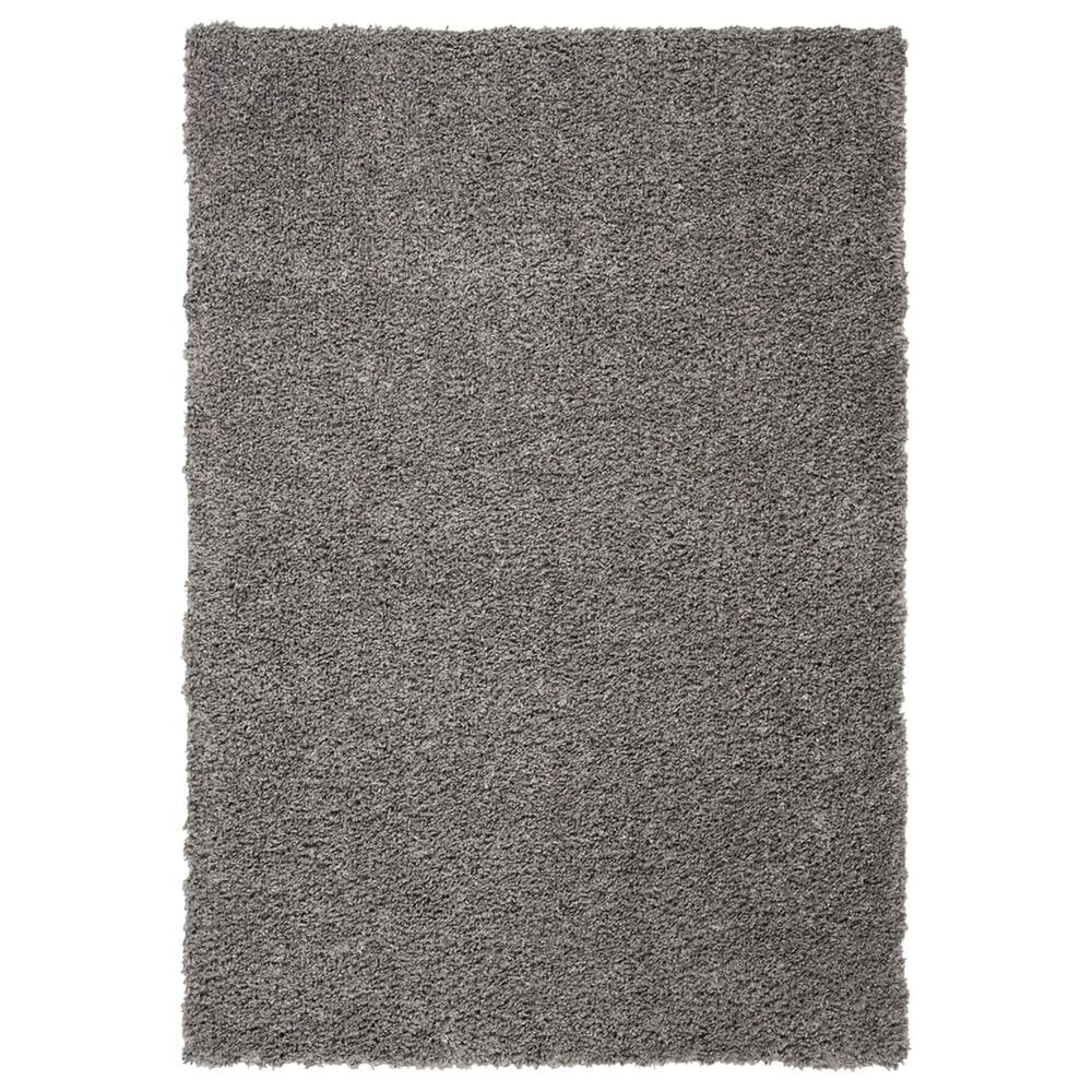 Safavieh August Shag AUG200F 4" x 6" Grey Area Rug, , large