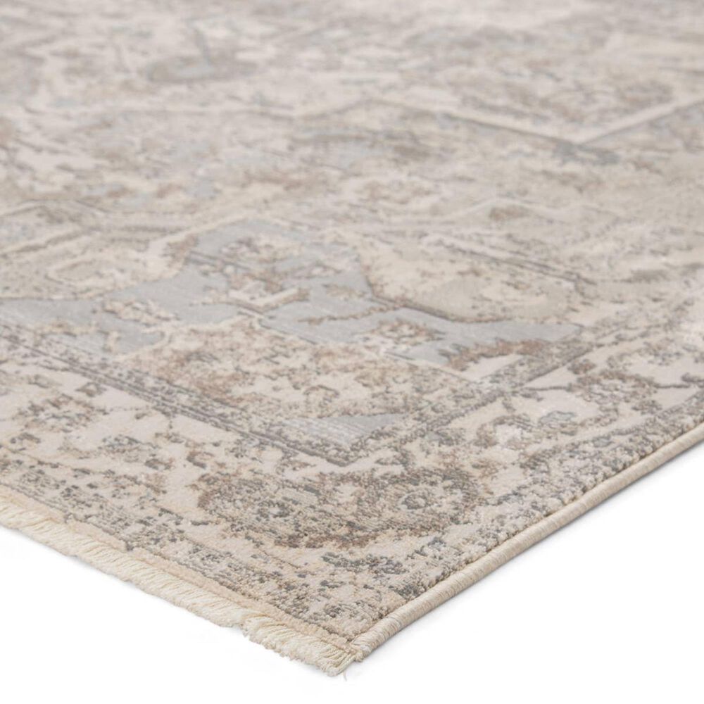 Jaipur Vienne Alain 2&#39;6&quot; x 8&#39; Vapor Blue Runner, , large