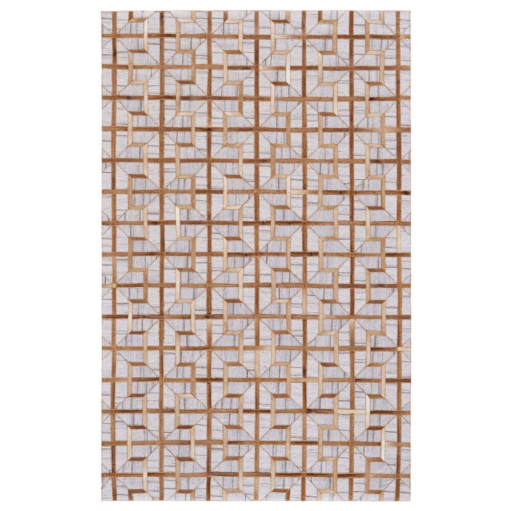 Feizy Fannin 9"6" x 13"6" Sudan and Slate Area Rug, , large