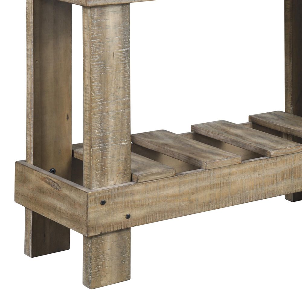 Ashley Susandeer Console Sofa Table in Brown, , large