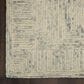 Nourison Colorado 3"9" x 5"9" Ivory, Grey and Teal Area Rug, , large