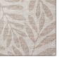 Dalyn Rug Company Sedona Floral 2"3" x 12" Putty Indoor/Outdoor Performance Runner, , large