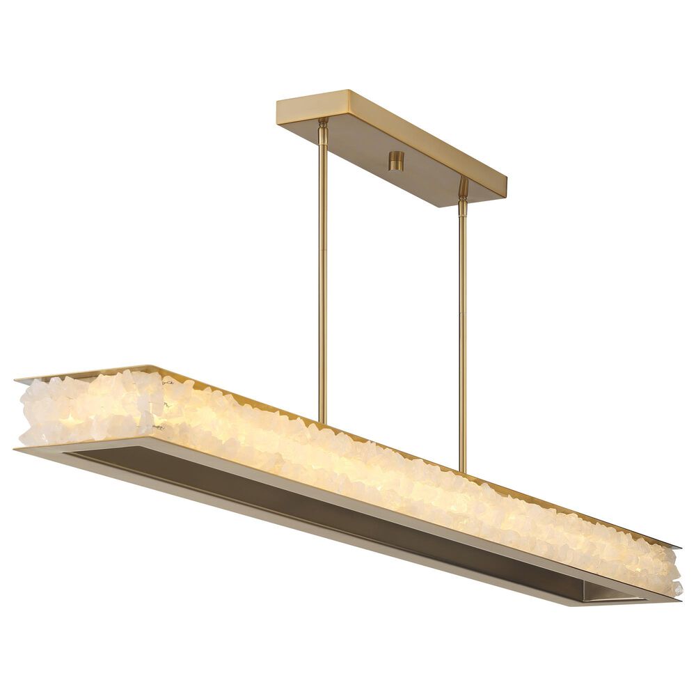 Minka-Lavery Divinely Kitchen Island Light in Celeste Brass, , large