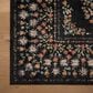 Rifle Paper Co Laurel Eleanor 5"3" x 7"8" Black Area Rug, , large