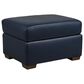 American Leather Camryn Leather Stationary Sofa in Bison Deep Blue, , large