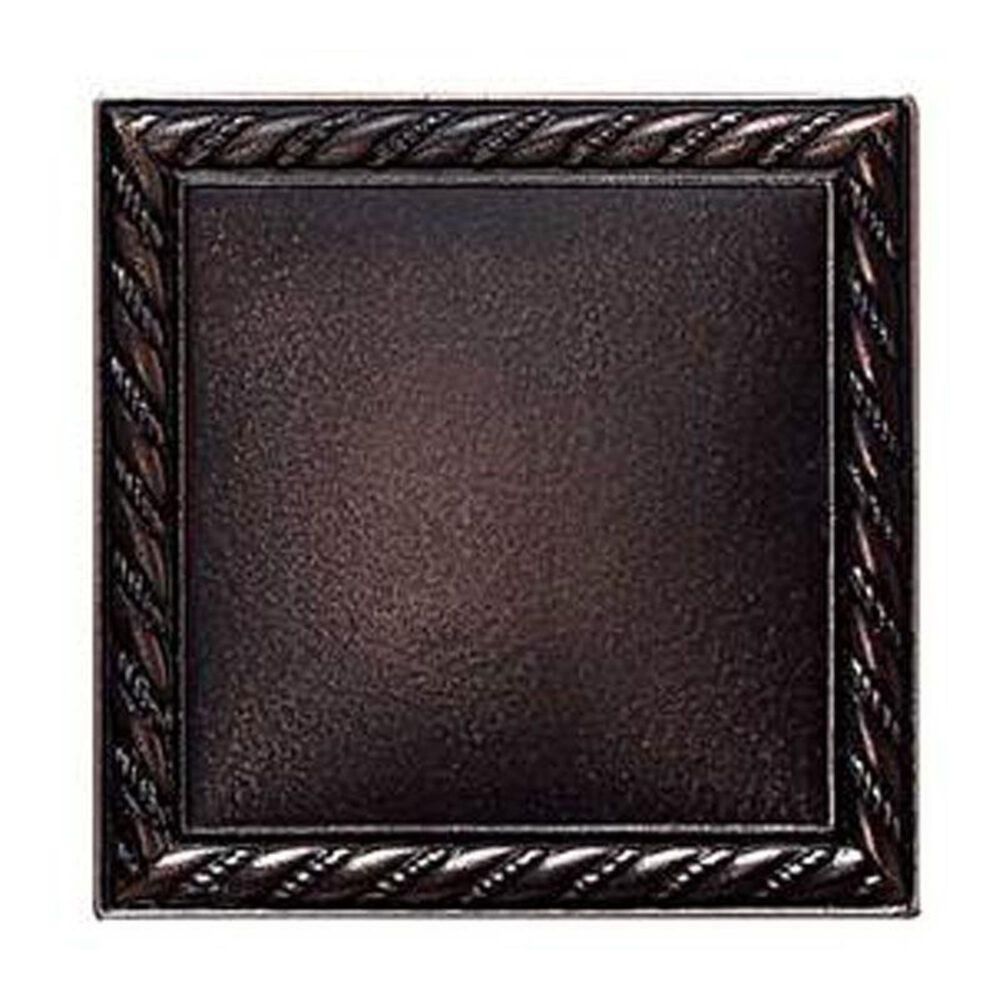 Dal-Tile Ion Metals Oil Rubbed Bronze 4" x 4" Decorative Tile, , large
