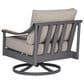 Ashley Ocean Beach Patio Swivel Rocker Lounge Chair with Cushion in Gray, , large