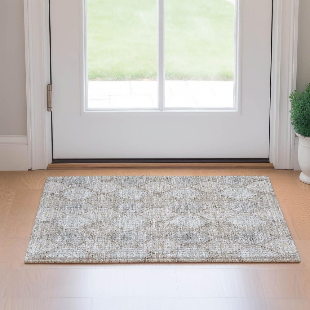 Dalyn Rug Company Neo NO7 1&#39;8&quot; x 2&#39;6&quot; Linen Area Rug, , large