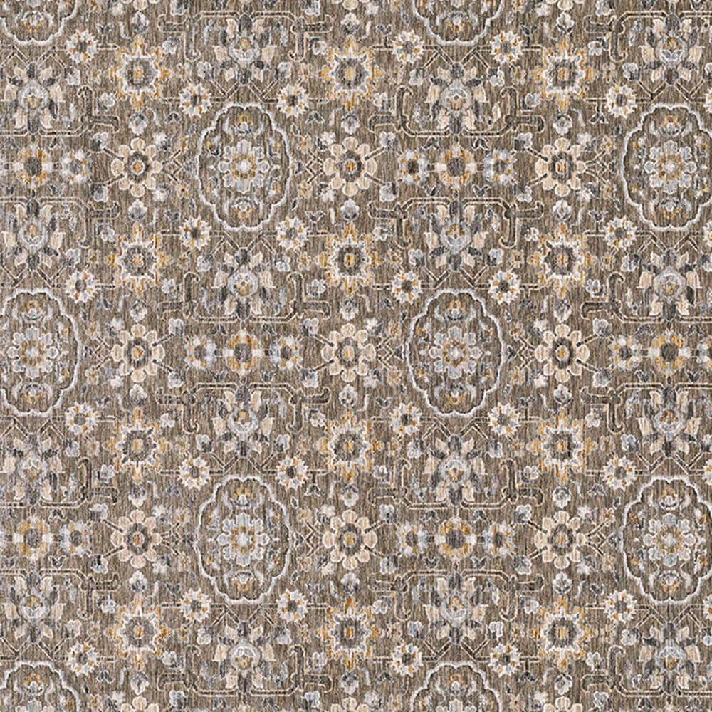 Oriental Weavers Maharaja Ames 532D 2&#39;3&quot; x 7&#39;6&quot; Grey and Tan Scatter Rug, , large
