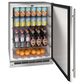 U-Line 24" Outdoor Solid Door Refrigerator in Stainless Steel, , large