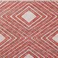Dalyn Rug Company Sedona Geometric 2"3" x 7"6" Paprika Indoor/Outdoor Area Performance Rug, , large