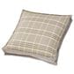 Vista Haus Newport Leeds 17" x 17" Square Throw Pillow in Dove, , large