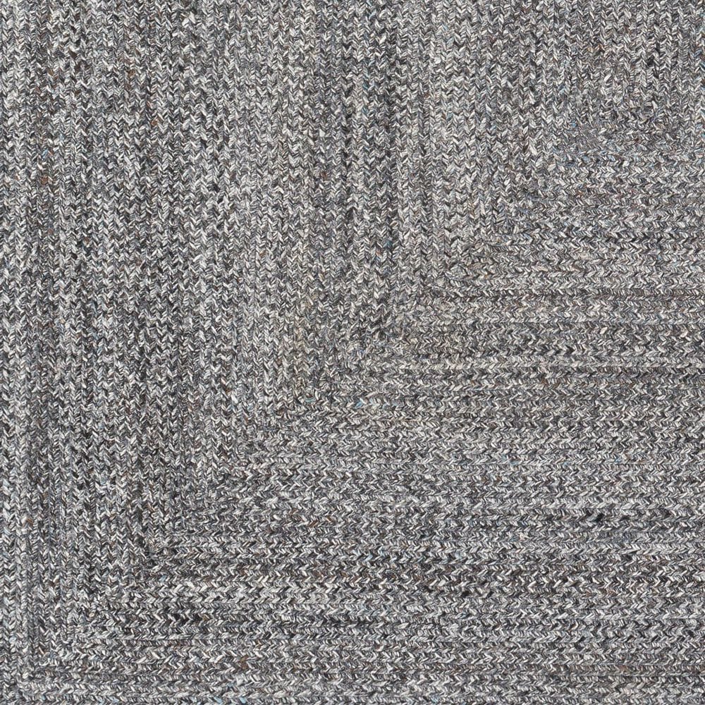 Surya Azalea 6&#39; x 9&#39; Oval Gray, Black and Dark Brown Area Rug, , large