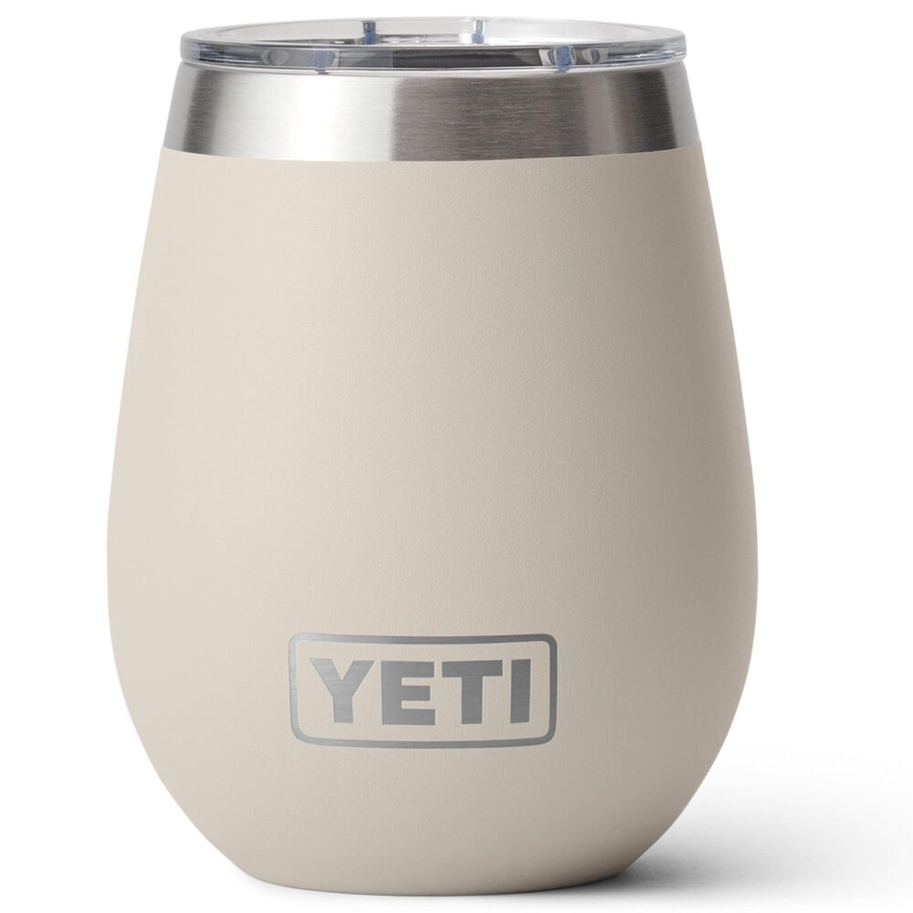 YETI Rambler 10 Oz Wine Tumbler with MagSlider Lid in Cape Taupe, , large