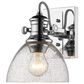 Golden Lighting Hines 1-Light Semi-Flush in Chrome, , large