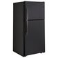 GE Appliances 21.9 Cu. Ft. Top-Freezer Refrigerator in Fingerprint Resistant Black Slate, , large