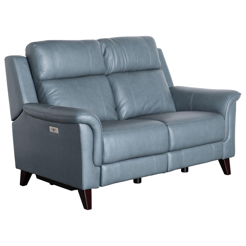 Barcalounger Kester Power Loveseat in Masen Bluegray, , large