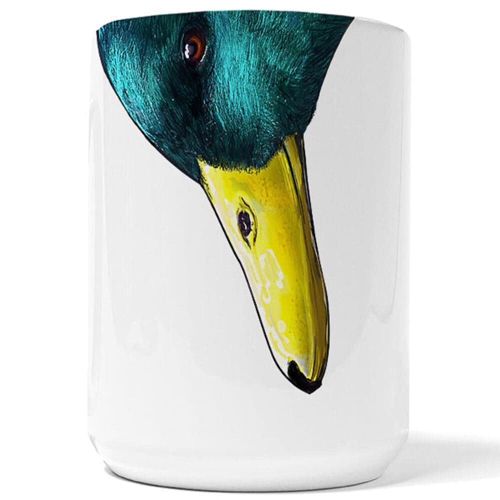 American Brand Studio 15 Oz Mallard Snout Mug in White, , large