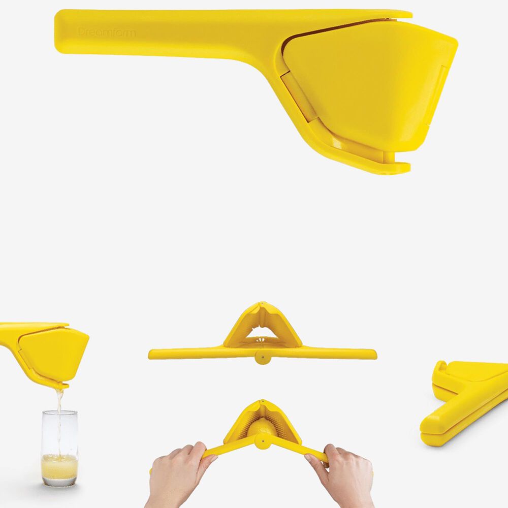 Dreamfarm Fluicer Fold Flat Easy Juicer in Yellow, , large