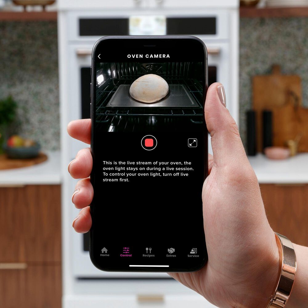 Cafe 2-Piece Kitchen Package with Matte White 30" Smart Built-In Convection Double Wall Oven and Black 30" Touch Control Induction Cooktop, , large