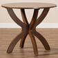 Baxton Studio Tilde Dining Table in Walnut Brown - Table Only, , large