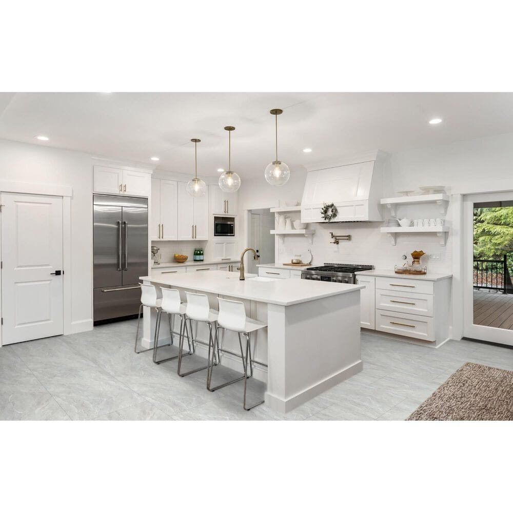 Emser Milestone White 24&quot; x 47&quot; Porcelain Tile, , large