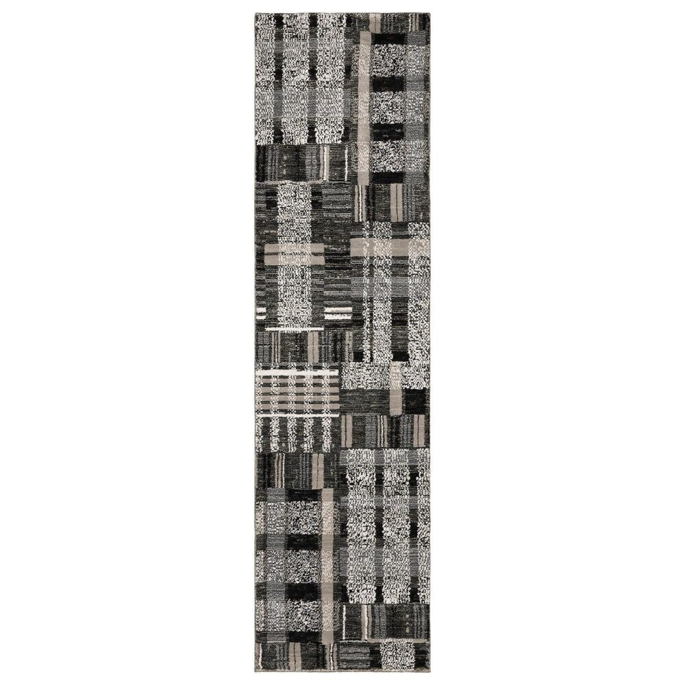 Oriental Weavers Atlas Black 2"6" x 12" Runner, , large