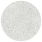 Safavieh Micro-Loop Damask 5" Round Gray and Ivory Area Rug, , large