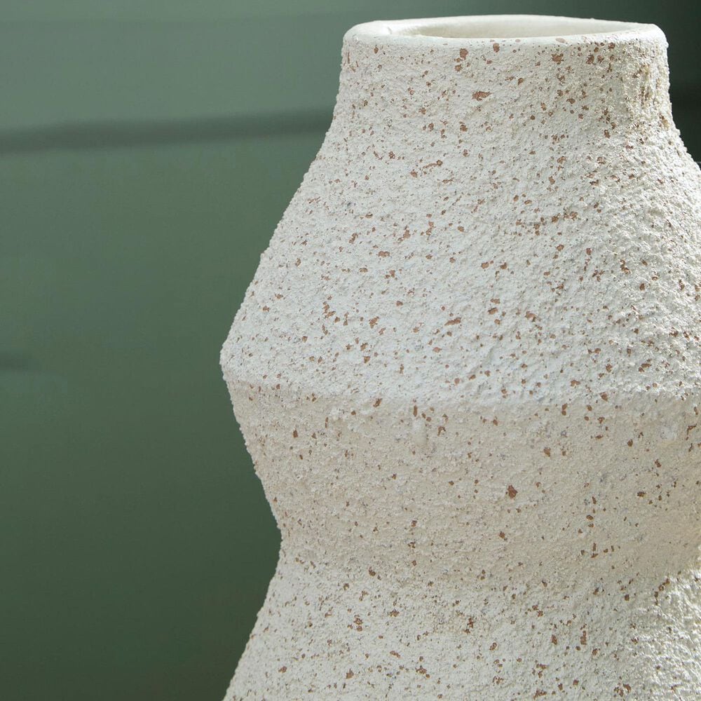 Ashley Dawthorne 13.5" Vase in Cream, , large