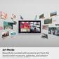 Samsung 65" Class LS03F The Frame QLED 4K in Black - Smart TV, , large