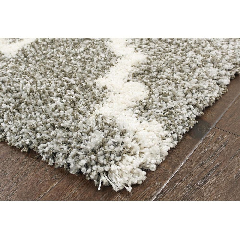 Oriental Weavers Henderson 92E 9&#39;10&quot; x 12&#39;10&quot; Grey and Ivory Area Rug, , large