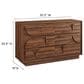 Modway Bulwark 6-Drawer Dresser in Walnut, , large