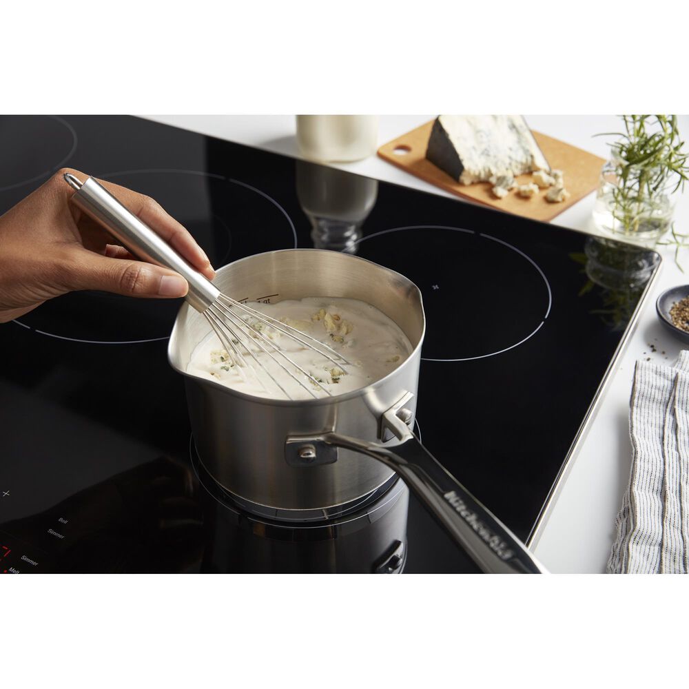 KitchenAid 30&quot; Built-In Electric Induction Cooktop in Stainless Steel, , large
