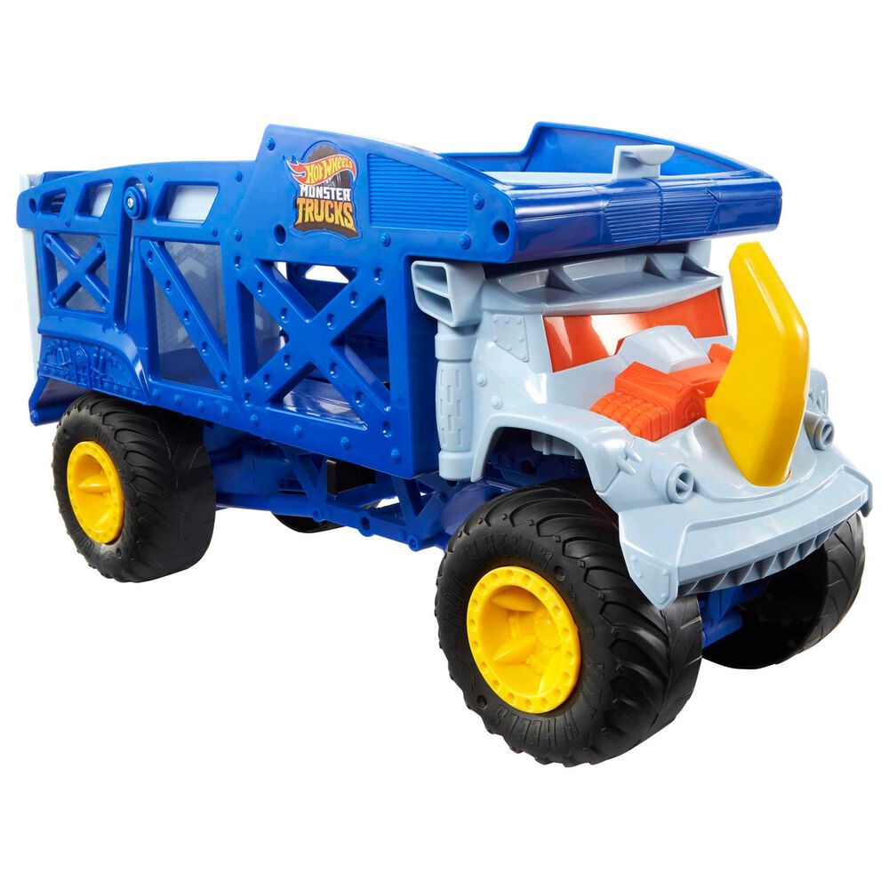 Hot Wheels Rhino Hauler Monster Mover Toy Vehicle in Multicolor, , large