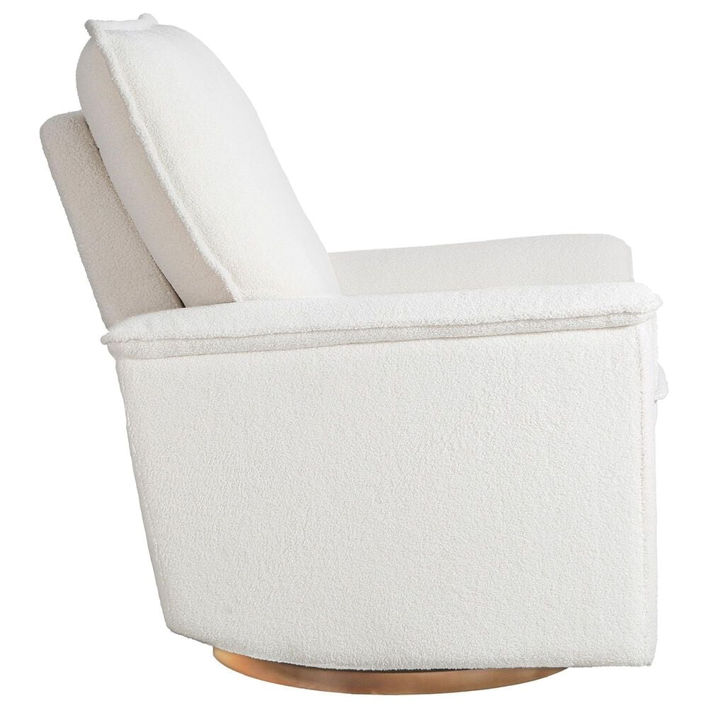 Baby Appleseed Anza Power Swivel Recliner in Snow, , large