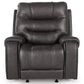 Ashley Femley Manual Rocker Recliner in Smoke, , large