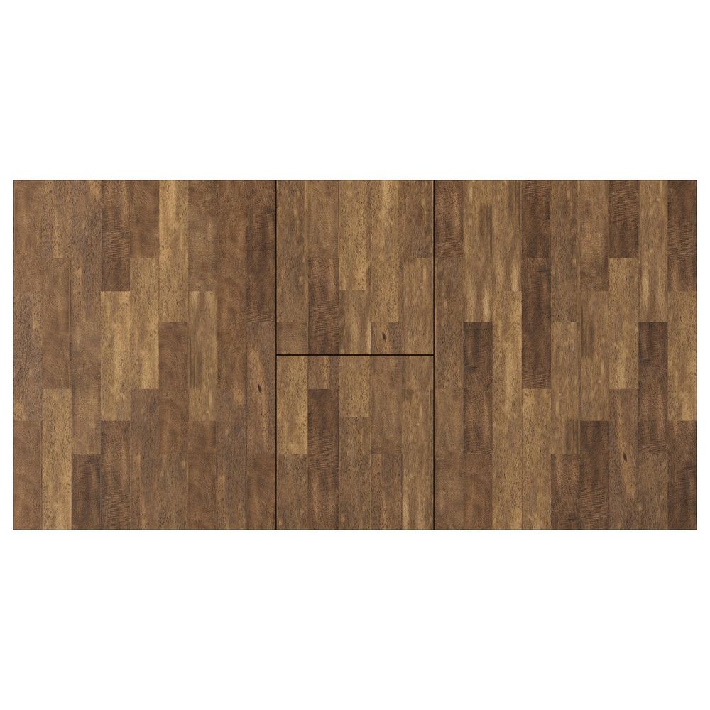 Ashley Wildenauer Dining Table in Deep Brown and Satin Black - Table Only, , large