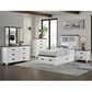 Mayberry Hill Wade Twin Storage Bed in White and Black, , large