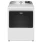 Maytag 7.4 Cu. Ft. Smart Front Load Gas Dryer with Extra Power in White, , large
