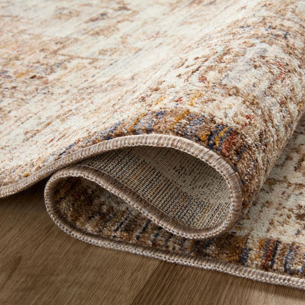 Loloi II Sorrento 2&#39;7&quot; x 8&#39; Mocha and Multicolor Runner, , large