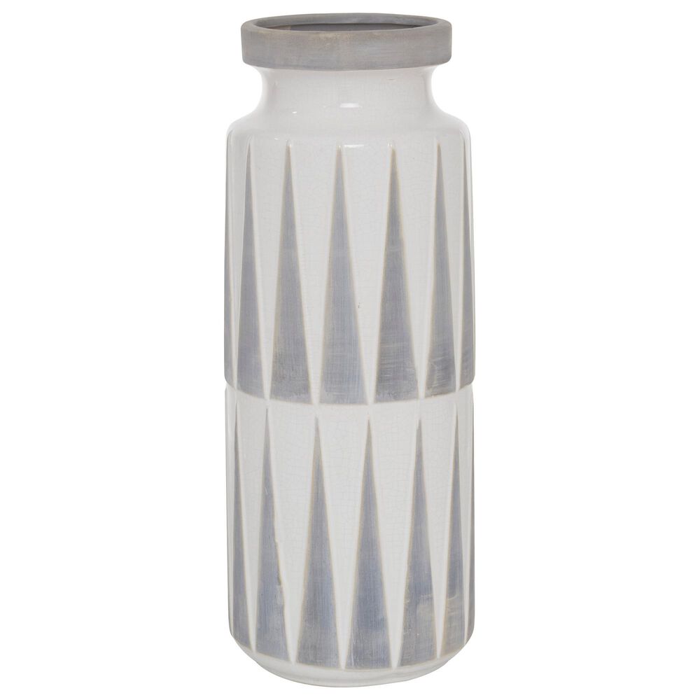 Maple and Jade 17" Traditional Ceramic Vase, , large