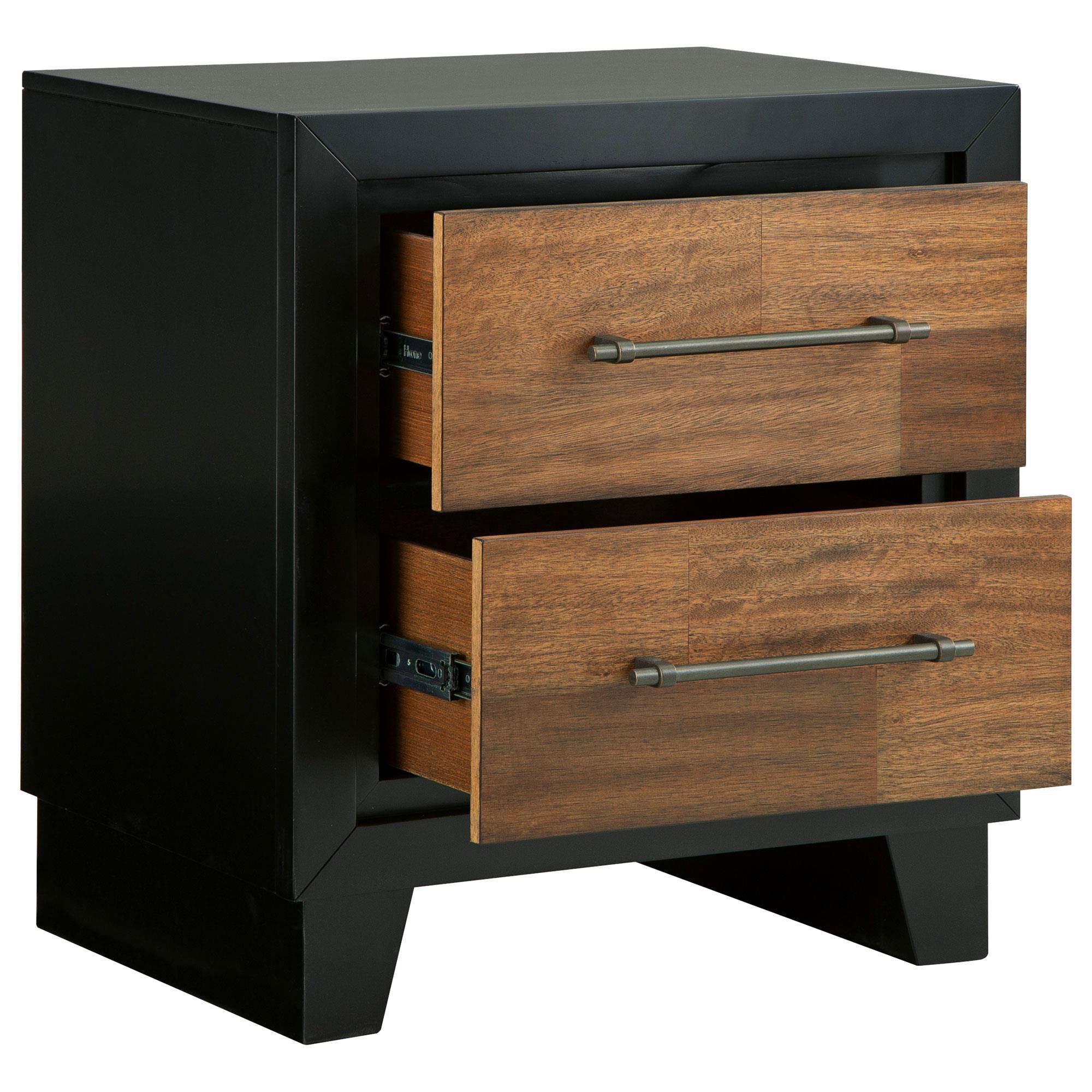 Ashley Kraeburn 5-Piece King Bedroom Set in Brown and Black