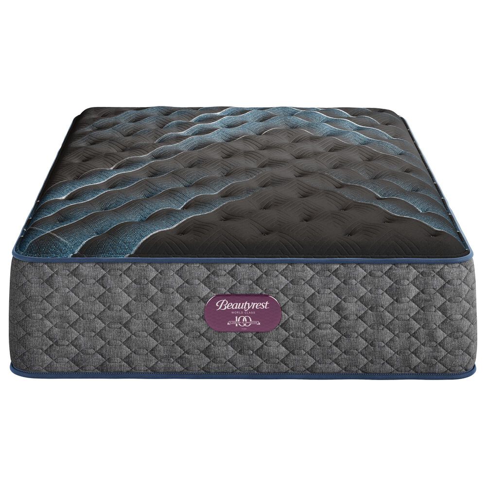 Simmons World Class Level Four Plush Twin Mattress with Low Profile Box Spring, , large