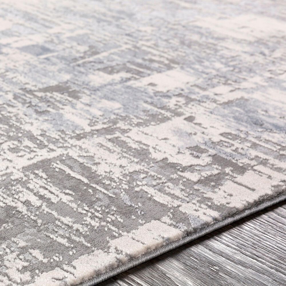 Surya Alpine 2&#39; x 2&#39;11&quot; Gray, Charcoal, Taupe and Light Gray Area Rug, , large