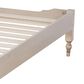 Baxton Studio Laure Queen Platform Bed Frame in Antique White, , large