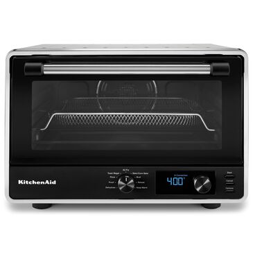 KitchenAid 20-Liter Digital Countertop Oven with Air Fry and Pizza in Contour Silver, , large